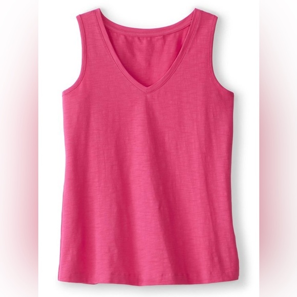 Soft Surroundings Mistral SUPIMA® Slub Tank 🌺🌸 - Picture 2 of 8